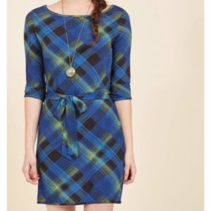 COPY - ModCloth Plaid Influence Sheath Dress (Cus…